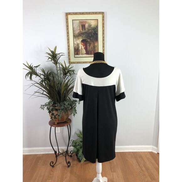 Dressbarn Women's Dress Size M Colorblock Whimsicore Fairy Grunge Y2K - Picture 4 of 11